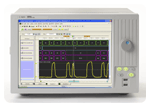Agilent’s View Scope combines functional and parametric measurements by integrating oscilloscope measurements into the logic analyzer display.