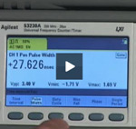 This downloadable 3 min, 22 sec video features the Agilent 53200 RF and universal frequency counter/timer series, the first frequency counters with LXI Class C compliance. They feature industry-leading performance and usability, built with standard computing I/O for ease of connectivity and data collection.