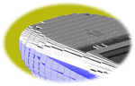 Traditional FDTD rectangular mesh cells cannot accurately represent curved surfaces without greatly increasing the number of cells in the mesh.